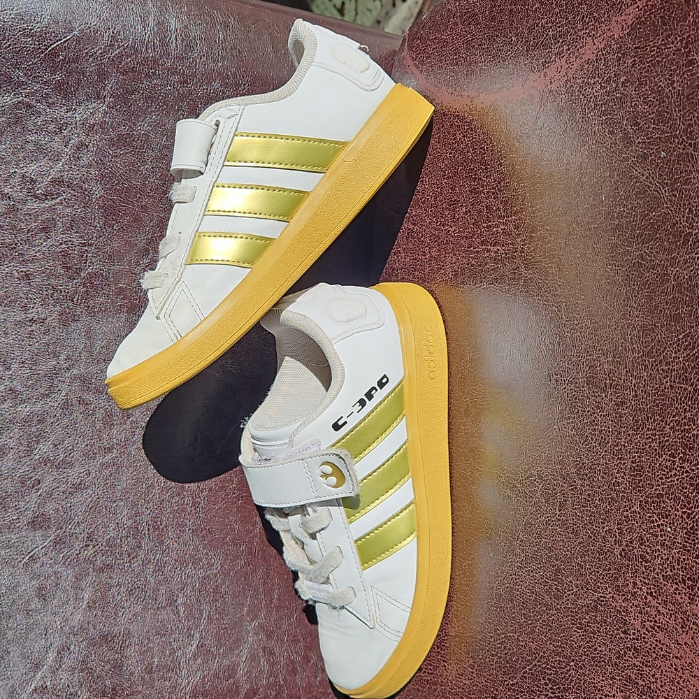 Adidas Grand Court 2.0 x Star Wars 'C-3PO' Kids Sneakers, Size 1